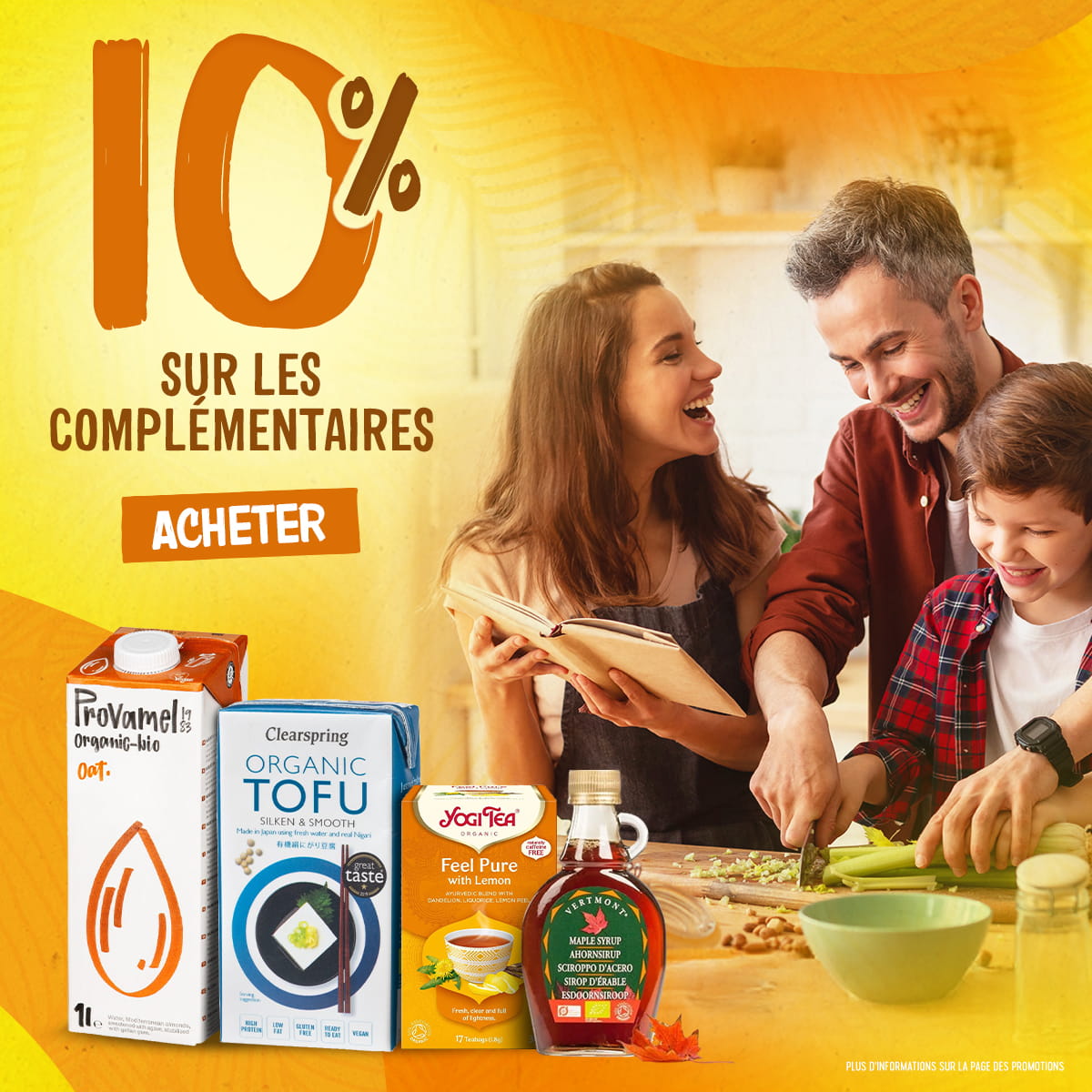 10% de desconto em Complements